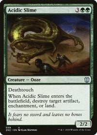 Acidic Slime [Zendikar Rising Commander] | The Gaming Verse