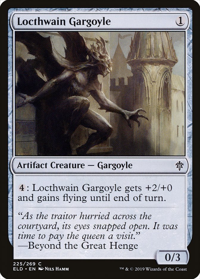 Locthwain Gargoyle [Throne of Eldraine] | The Gaming Verse