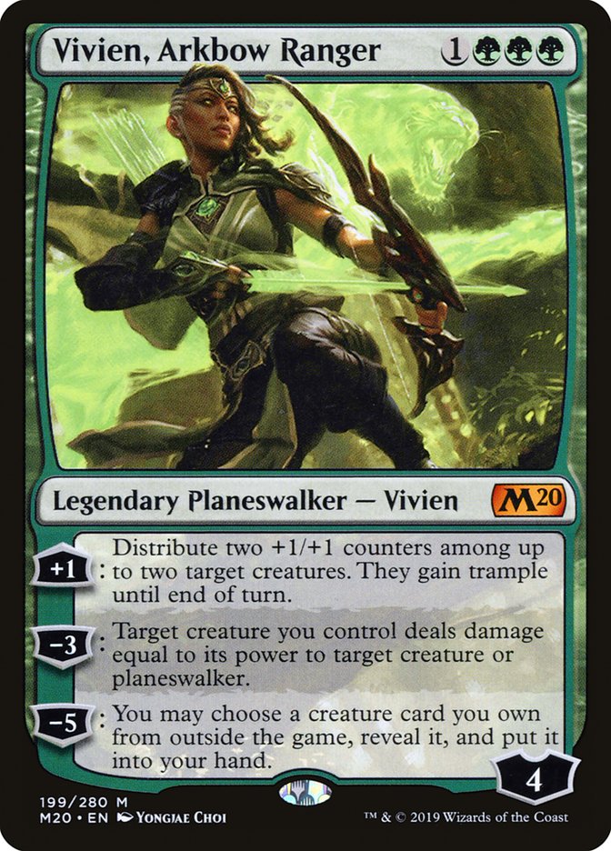 Vivien, Arkbow Ranger [Core Set 2020] | The Gaming Verse