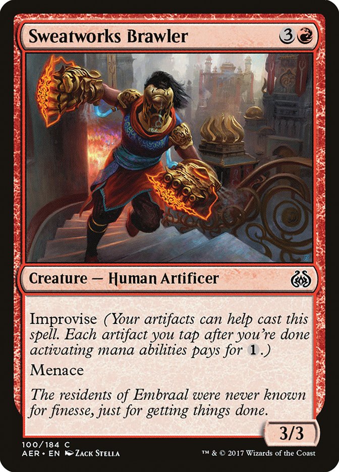 Sweatworks Brawler [Aether Revolt] | The Gaming Verse