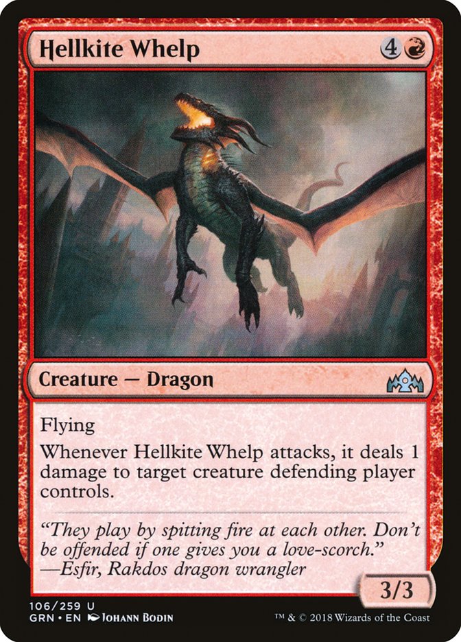 Hellkite Whelp [Guilds of Ravnica] | The Gaming Verse