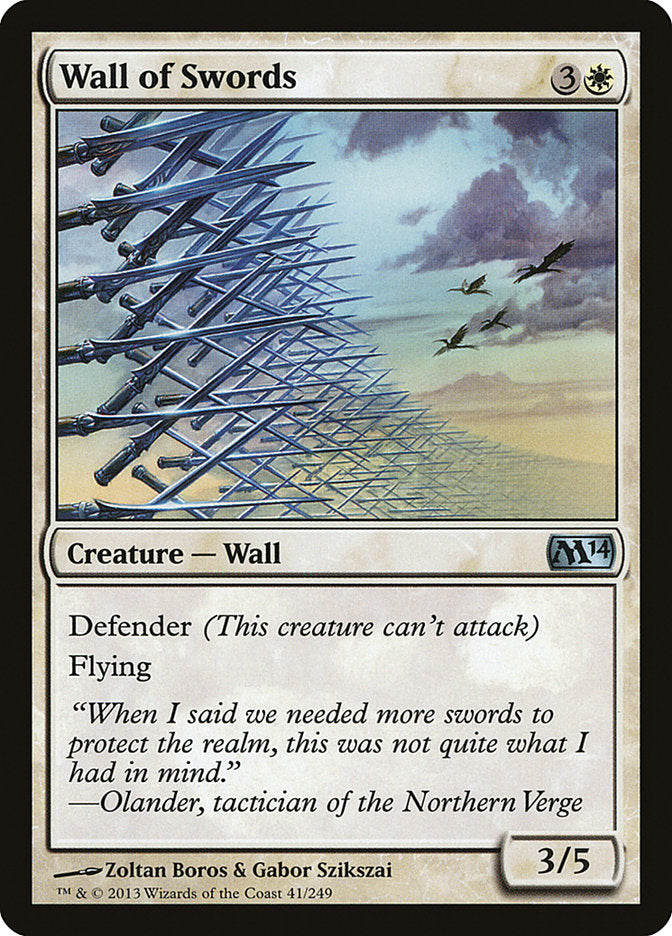 Wall of Swords [Magic 2014] | The Gaming Verse