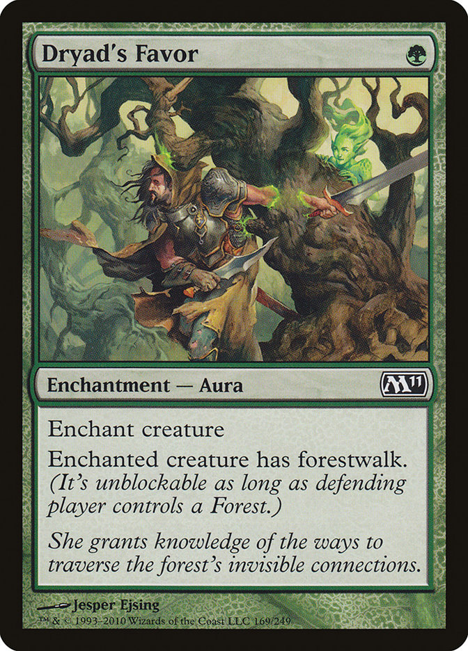 Dryad's Favor [Magic 2011] | The Gaming Verse