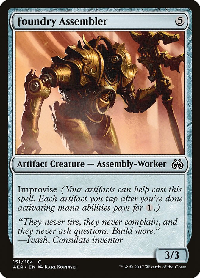 Foundry Assembler [Aether Revolt] | The Gaming Verse