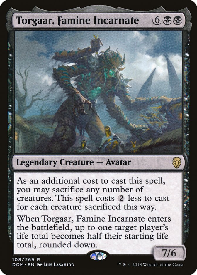 Torgaar, Famine Incarnate [Dominaria] | The Gaming Verse