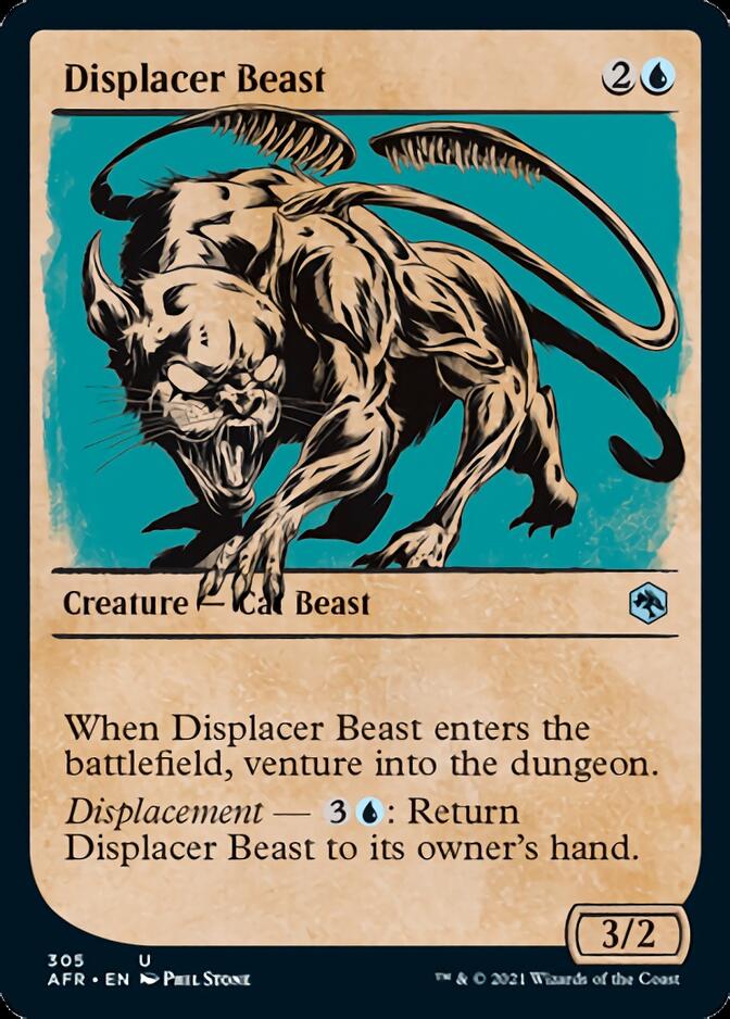 Displacer Beast (Showcase) [Dungeons & Dragons: Adventures in the Forgotten Realms] | The Gaming Verse