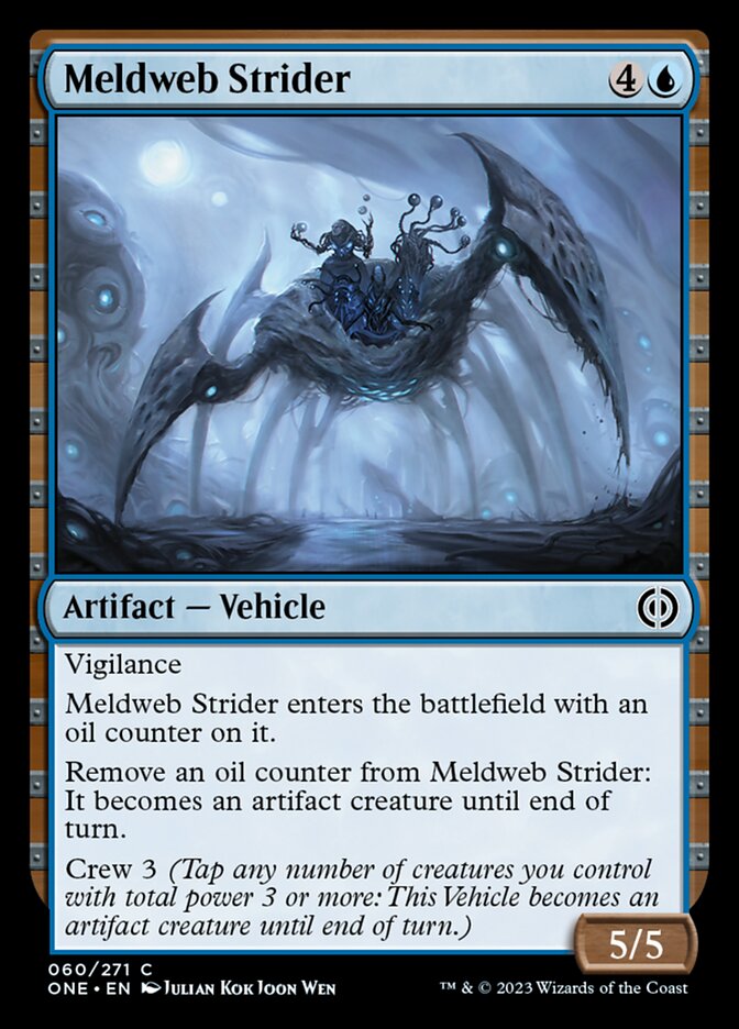 Meldweb Strider [Phyrexia: All Will Be One] | The Gaming Verse