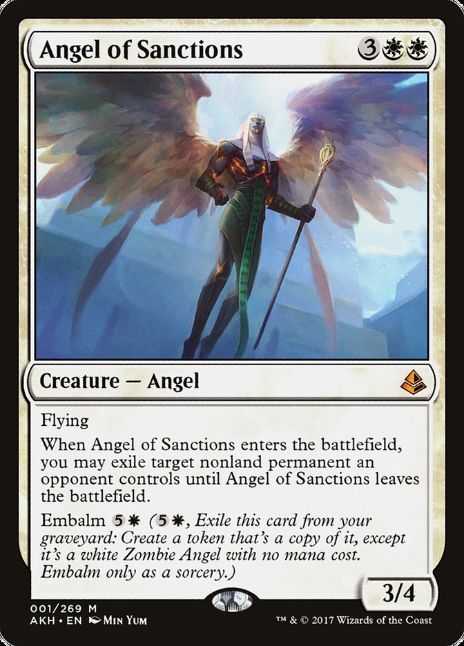 Angel of Sanctions [Amonkhet] | The Gaming Verse