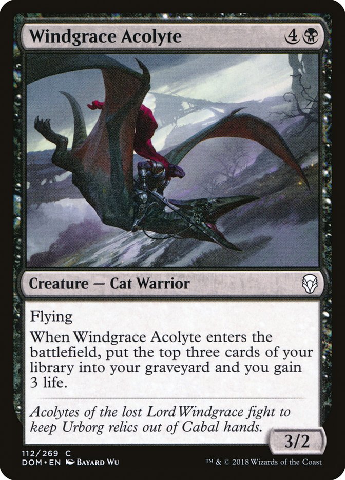 Windgrace Acolyte [Dominaria] | The Gaming Verse