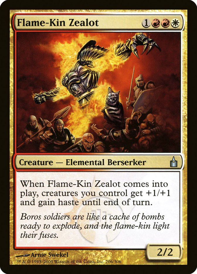 Flame-Kin Zealot [Ravnica: City of Guilds] | The Gaming Verse