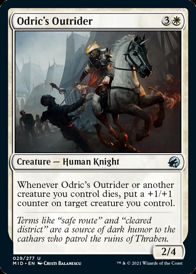 Odric's Outrider [Innistrad: Midnight Hunt] | The Gaming Verse