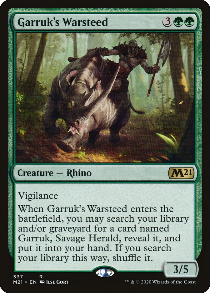 Garruk's Warsteed [Core Set 2021] | The Gaming Verse