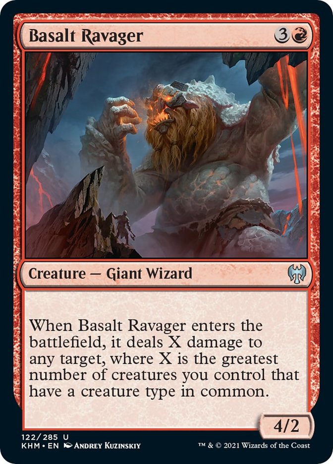 Basalt Ravager [Kaldheim] | The Gaming Verse