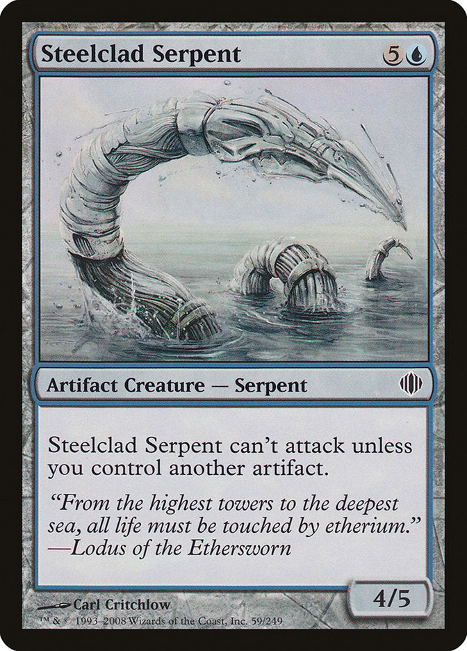 Steelclad Serpent [Shards of Alara] | The Gaming Verse