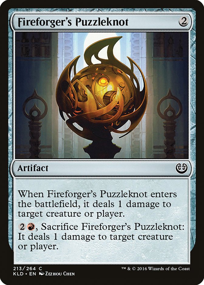 Fireforger's Puzzleknot [Kaladesh] | The Gaming Verse