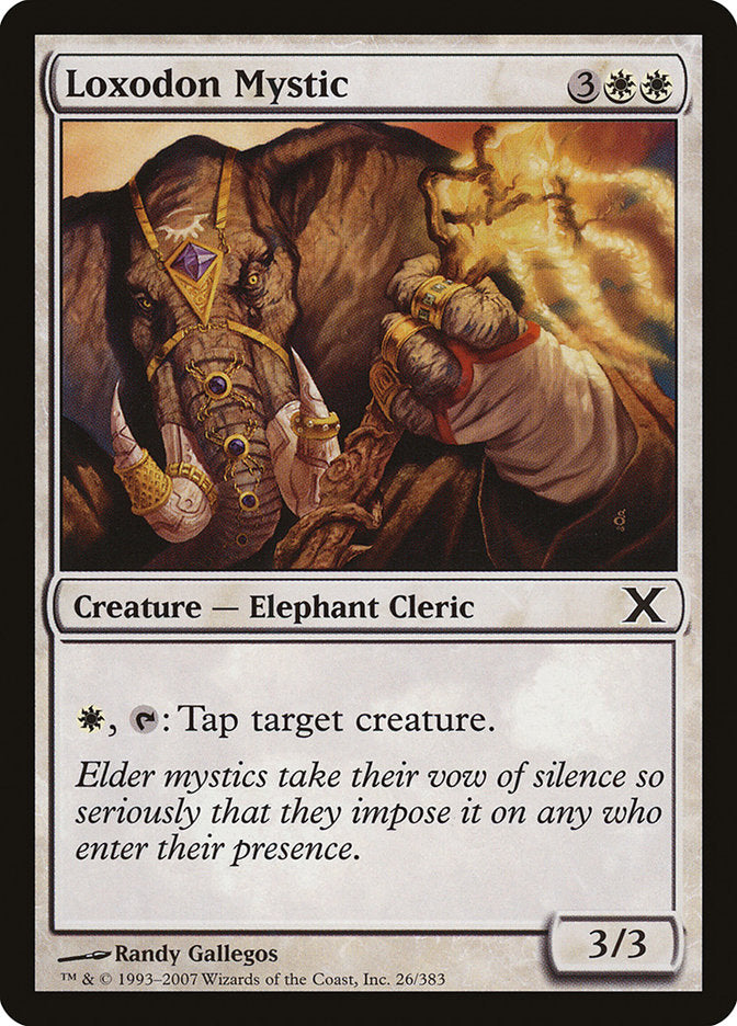 Loxodon Mystic [Tenth Edition] | The Gaming Verse