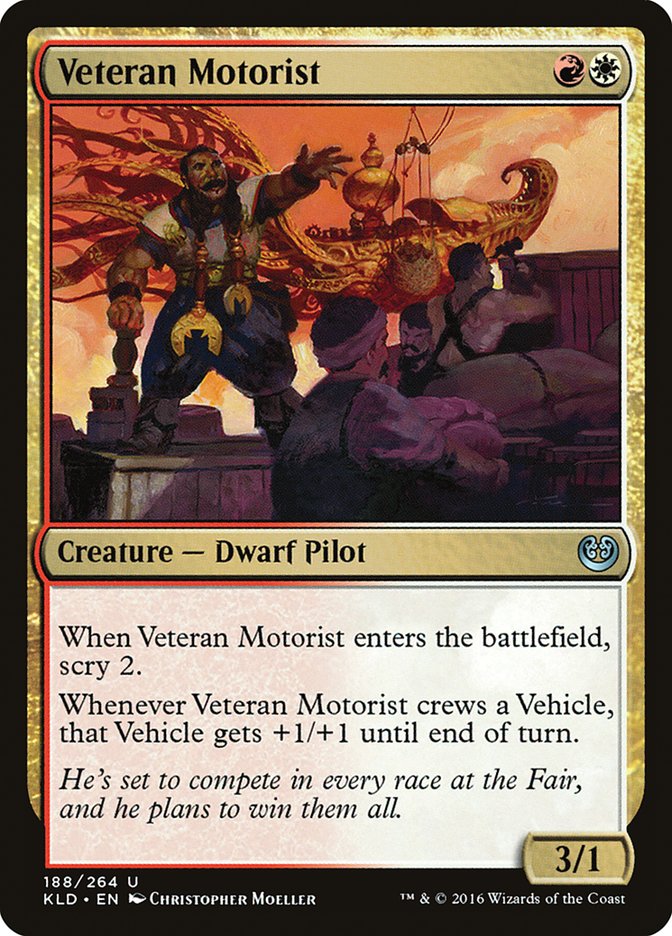 Veteran Motorist [Kaladesh] | The Gaming Verse