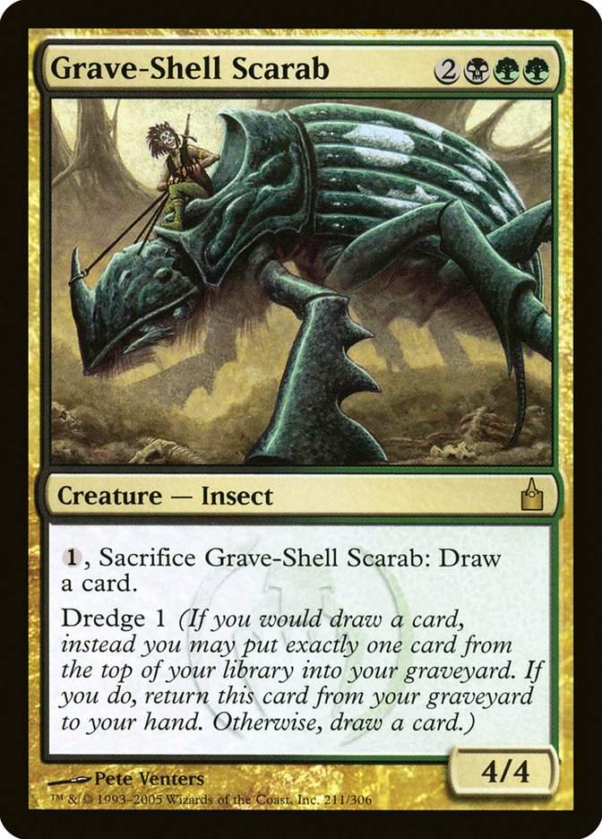 Grave-Shell Scarab [Ravnica: City of Guilds] | The Gaming Verse