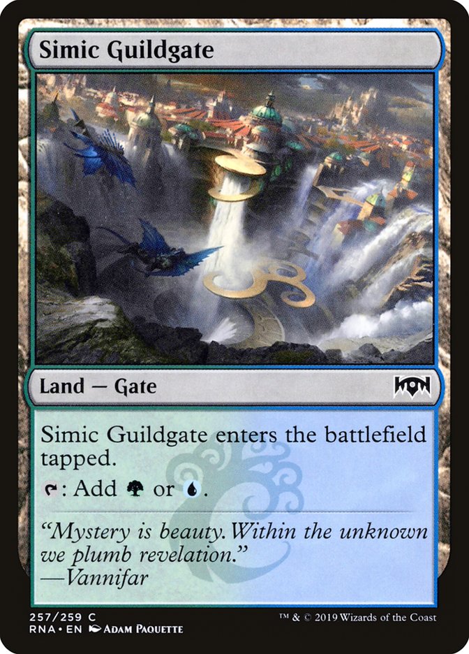 Simic Guildgate (257/259) [Ravnica Allegiance] | The Gaming Verse