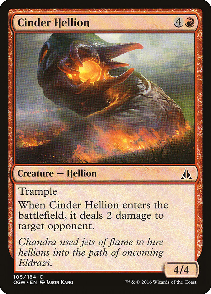 Cinder Hellion [Oath of the Gatewatch] | The Gaming Verse