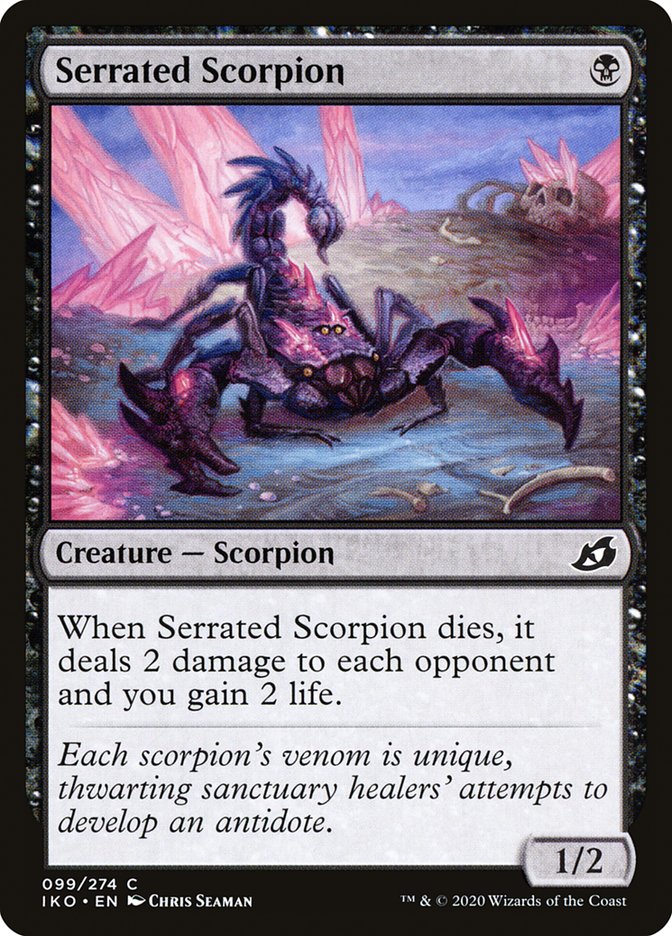 Serrated Scorpion [Ikoria: Lair of Behemoths] | The Gaming Verse