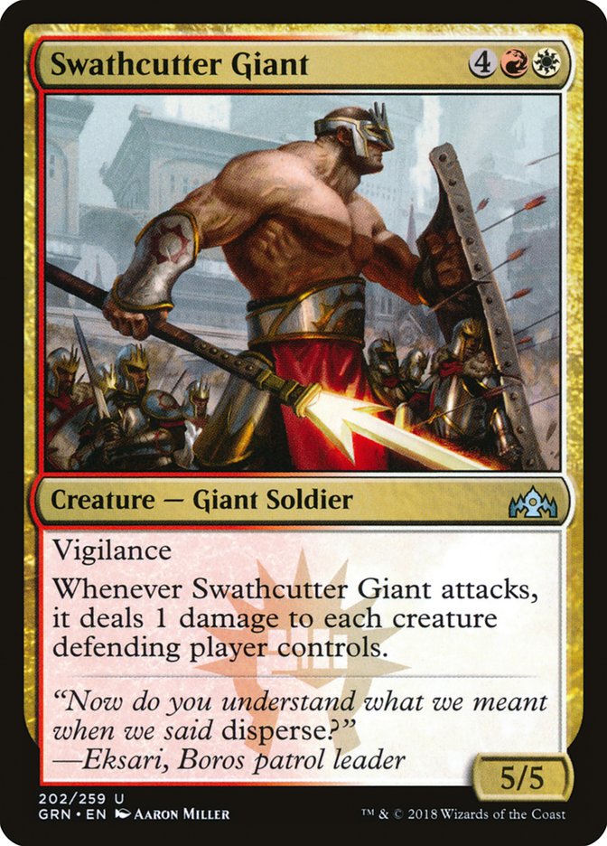 Swathcutter Giant [Guilds of Ravnica] | The Gaming Verse