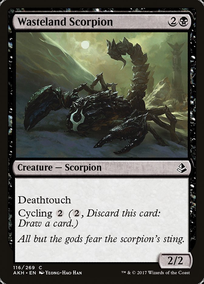 Wasteland Scorpion [Amonkhet] | The Gaming Verse