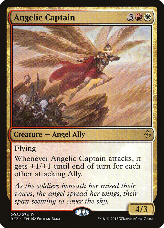 Angelic Captain [Battle for Zendikar] | The Gaming Verse