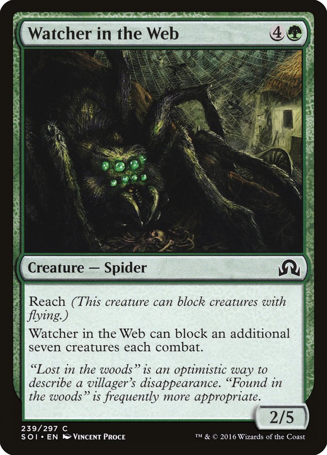 Watcher in the Web [Shadows over Innistrad] | The Gaming Verse