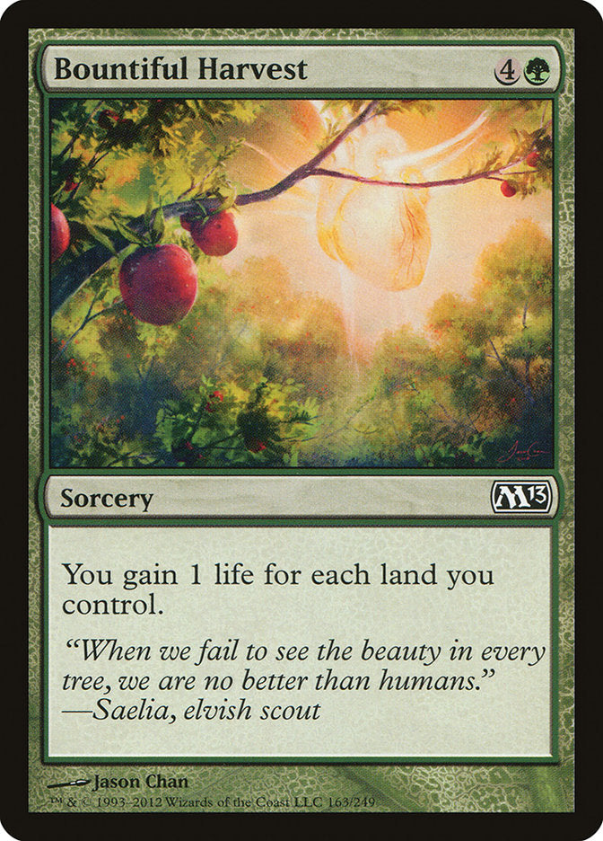 Bountiful Harvest [Magic 2013] | The Gaming Verse