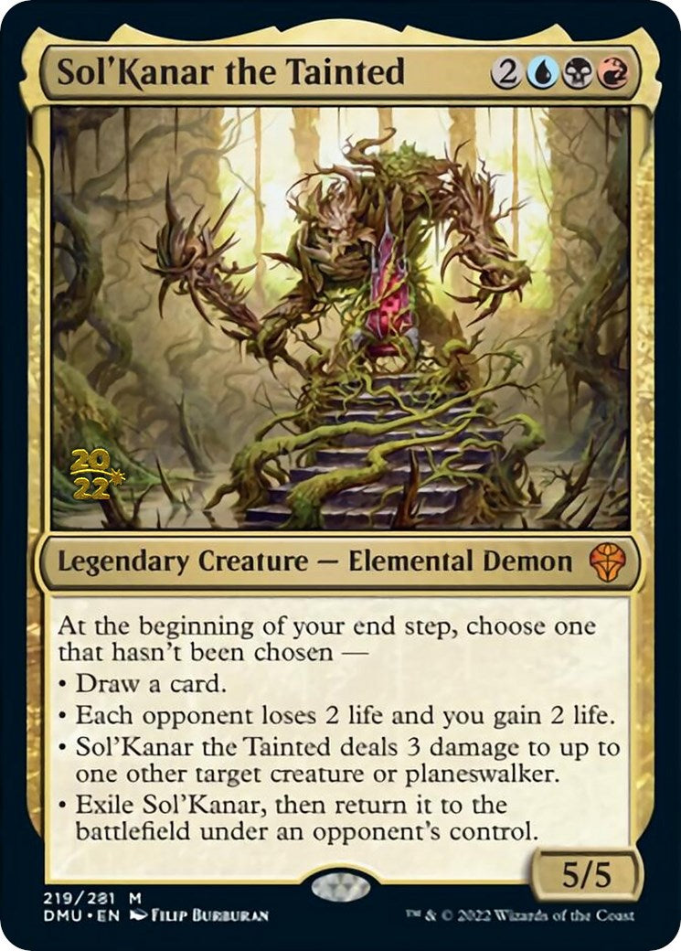 Sol'Kanar the Tainted [Dominaria United Prerelease Promos] | The Gaming Verse