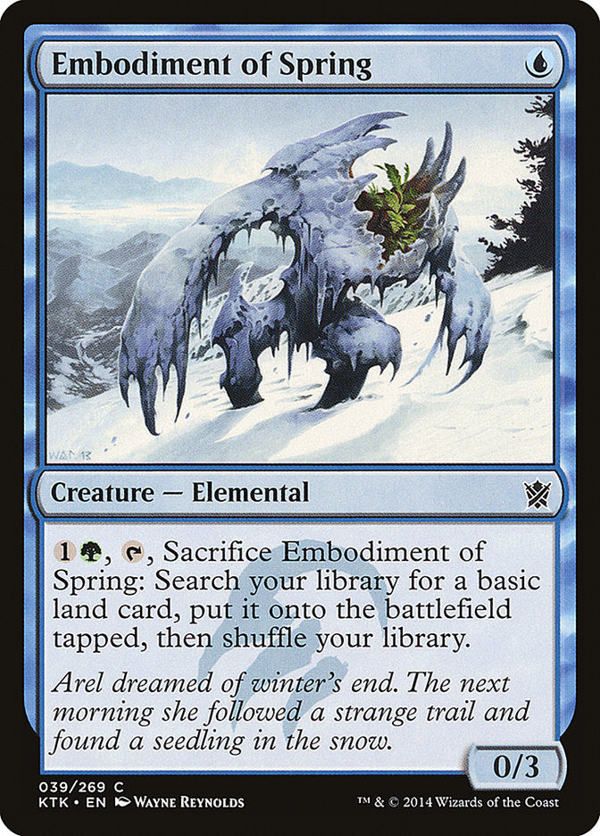 Embodiment of Spring [Khans of Tarkir] | The Gaming Verse