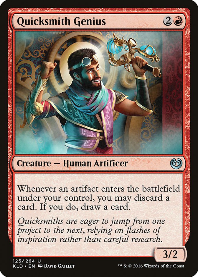 Quicksmith Genius [Kaladesh] | The Gaming Verse