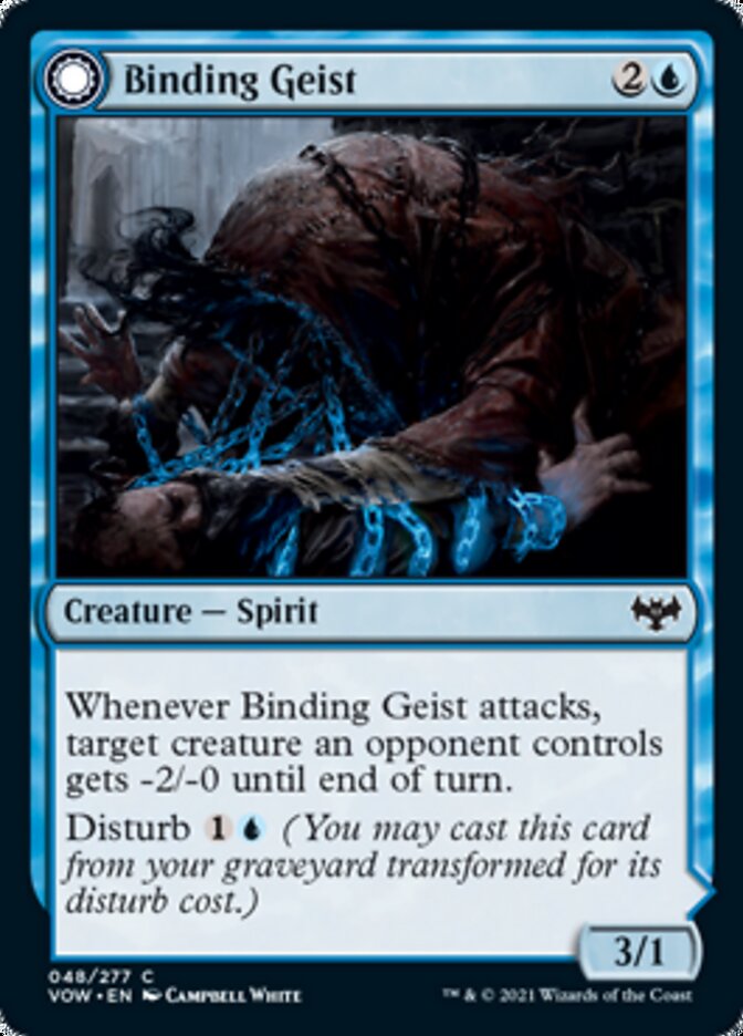 Binding Geist // Spectral Binding [Innistrad: Crimson Vow] | The Gaming Verse