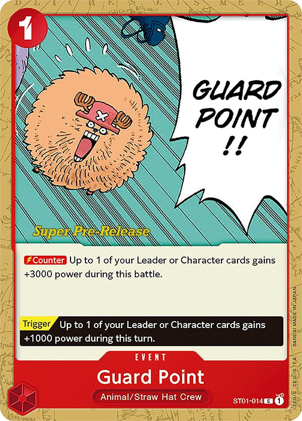 Guard Point [Super Pre-Release Starter Deck: Straw Hat Crew] | The Gaming Verse