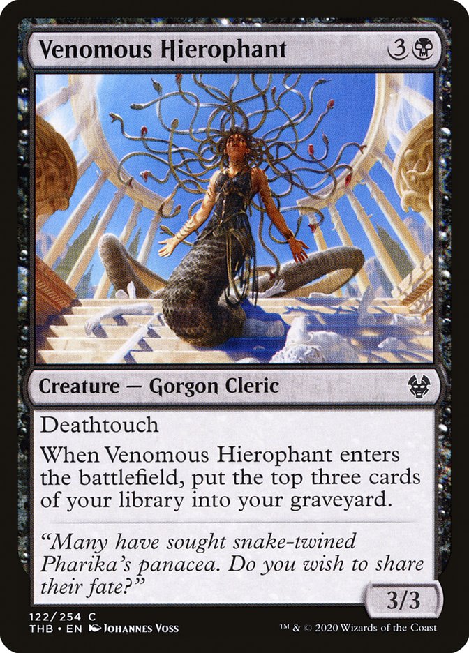 Venomous Hierophant [Theros Beyond Death] | The Gaming Verse