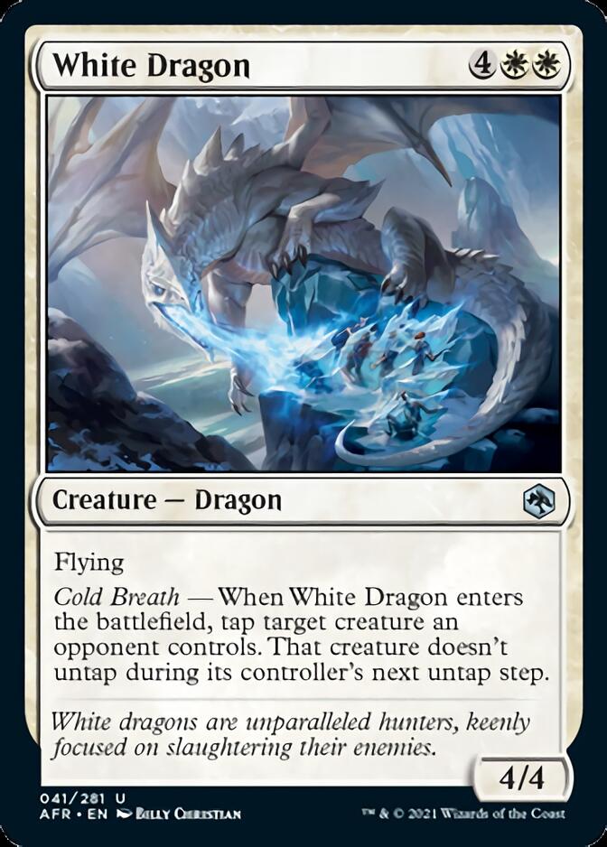 White Dragon [Dungeons & Dragons: Adventures in the Forgotten Realms] | The Gaming Verse