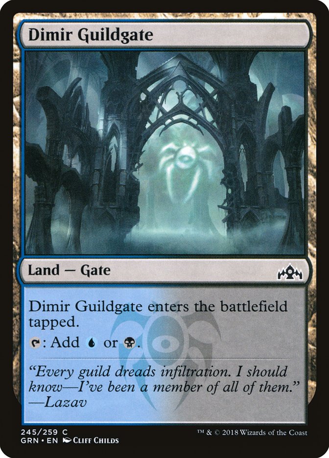 Dimir Guildgate (245/259) [Guilds of Ravnica] | The Gaming Verse