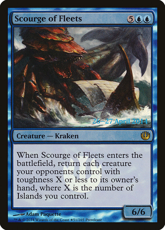 Scourge of Fleets  (Prerelease) [Journey into Nyx Prerelease Promos] | The Gaming Verse