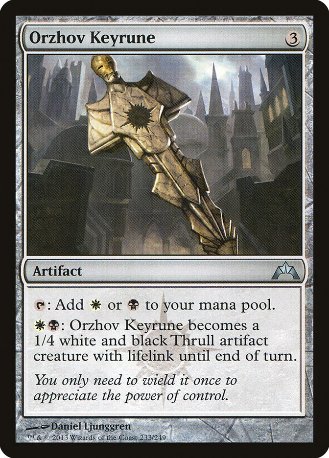 Orzhov Keyrune [Gatecrash] | The Gaming Verse