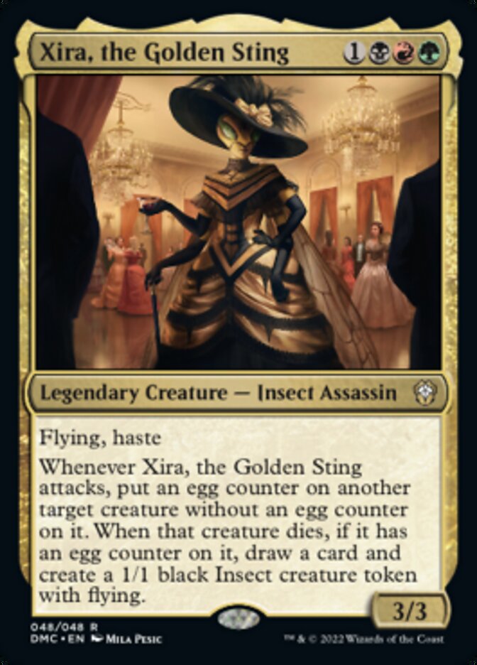 Xira, the Golden Sting [Dominaria United Commander] | The Gaming Verse