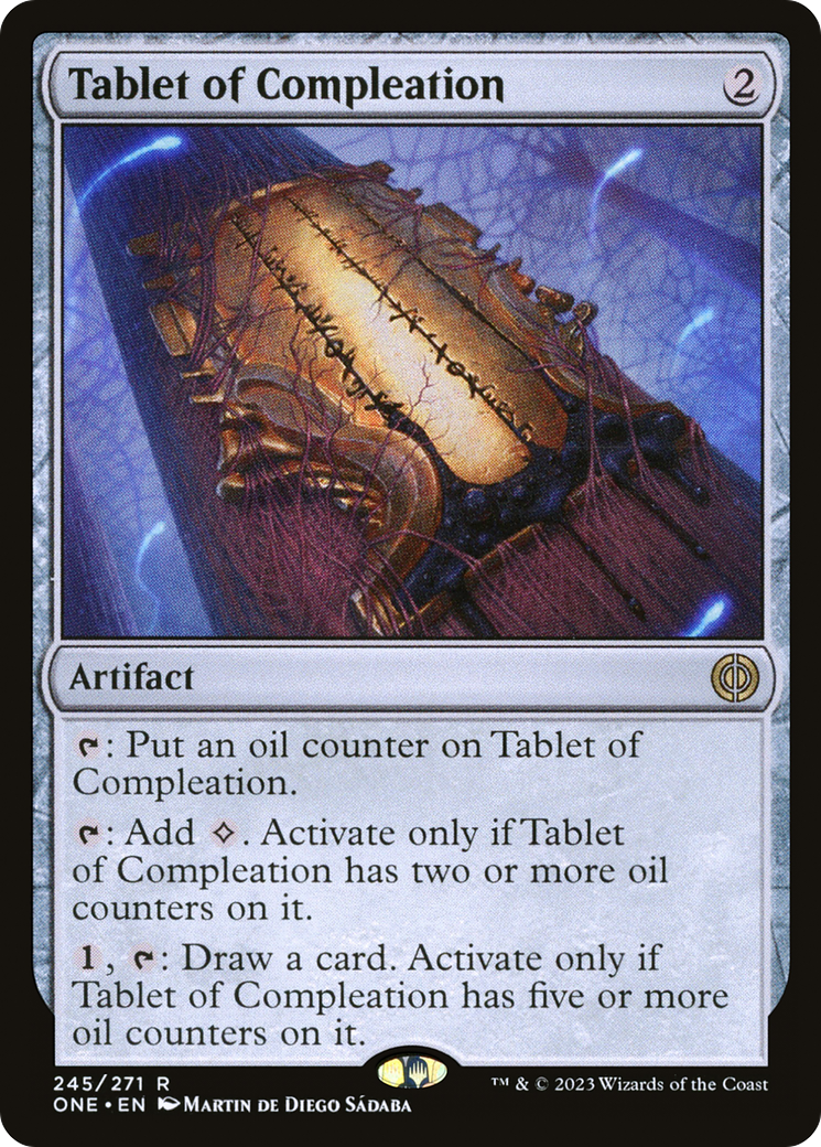 Tablet of Compleation [Phyrexia: All Will Be One] | The Gaming Verse