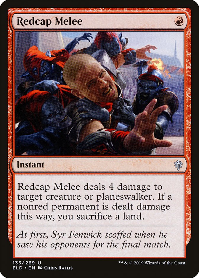 Redcap Melee [Throne of Eldraine] | The Gaming Verse