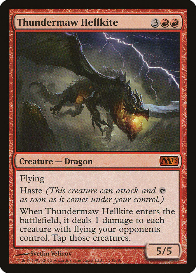 Thundermaw Hellkite [Magic 2013] | The Gaming Verse