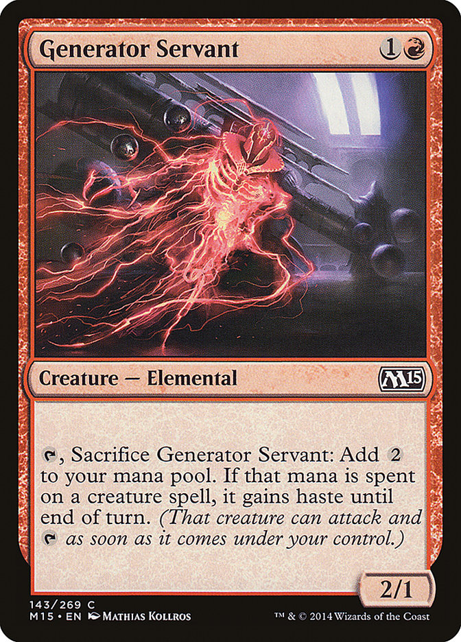 Generator Servant [Magic 2015] | The Gaming Verse