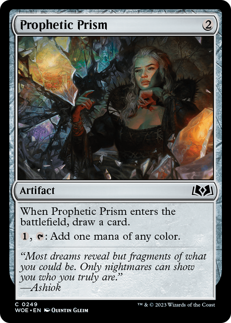 Prophetic Prism [Wilds of Eldraine] | The Gaming Verse