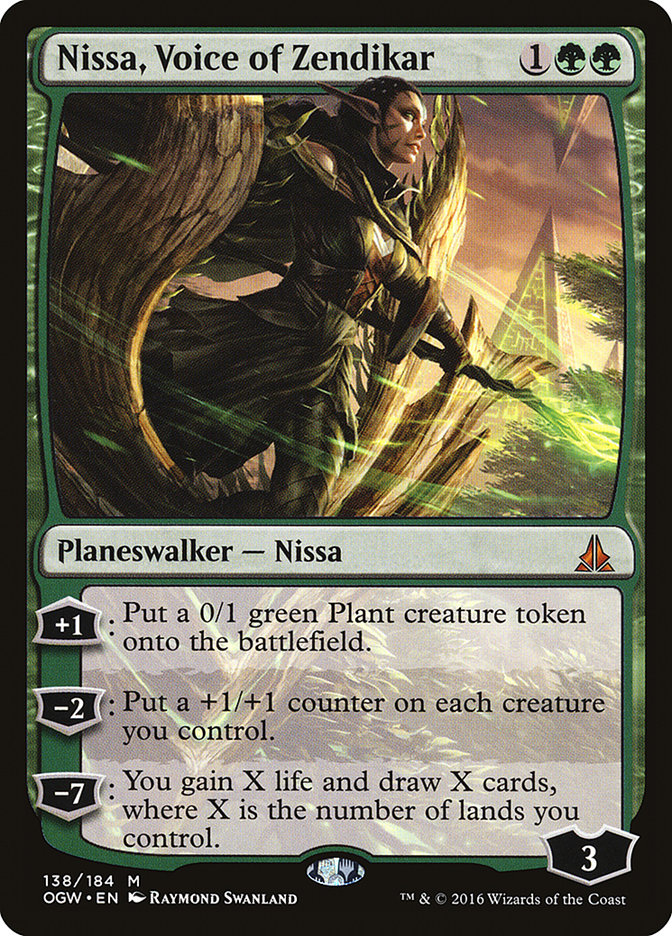 Nissa, Voice of Zendikar [Oath of the Gatewatch] | The Gaming Verse