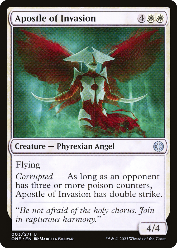 Apostle of Invasion [Phyrexia: All Will Be One] | The Gaming Verse