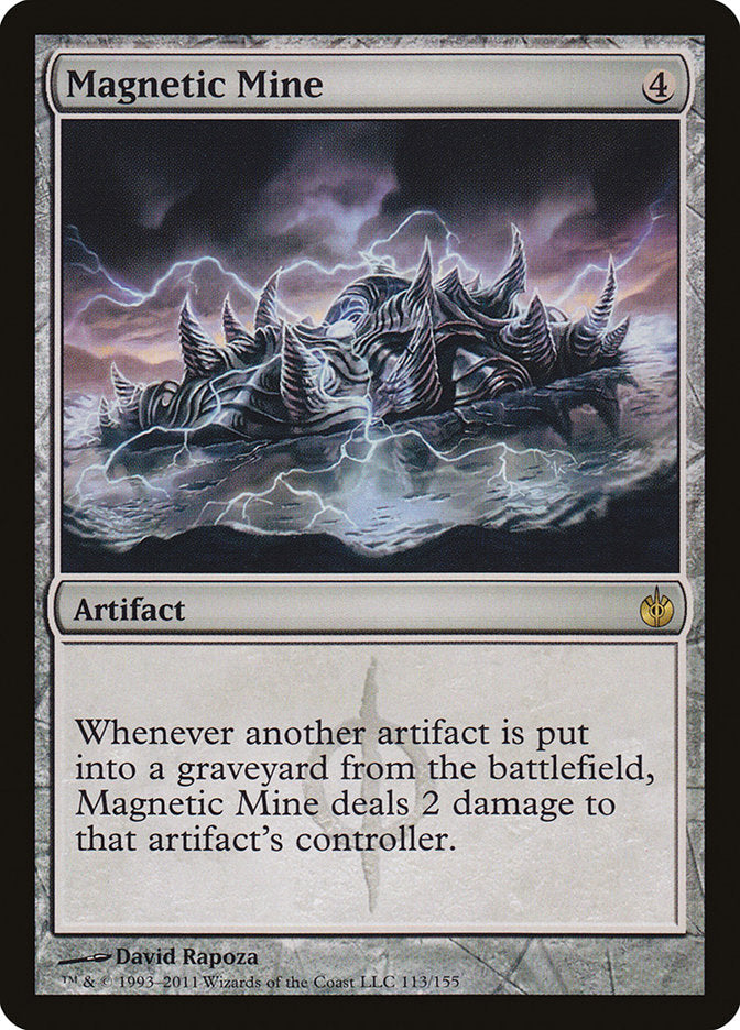 Magnetic Mine [Mirrodin Besieged] | The Gaming Verse