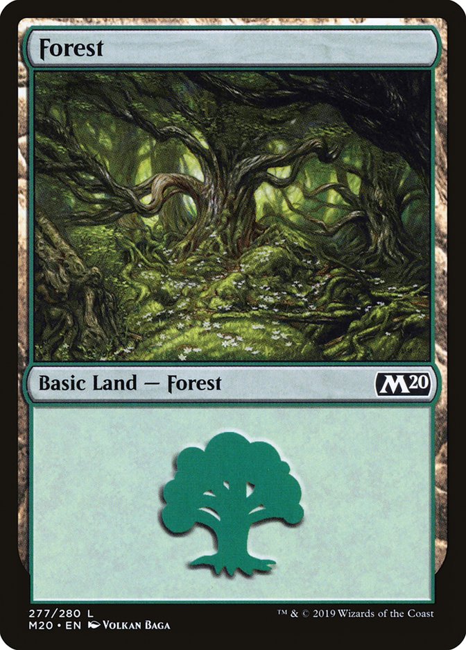 Forest (#277) [Core Set 2020] | The Gaming Verse